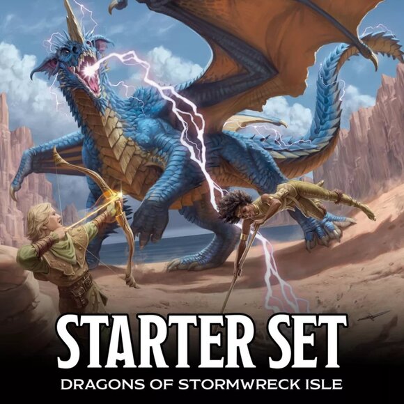 New & Sealed Dungeons & Dragons Starter Set Dragons of Stormwreck Isle Game - Picture 4 of 7